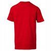 Wyprzedaż - Koszulka sportowa męska Puma SF Big Shield Tee t-shirt czerwona (577828-01)