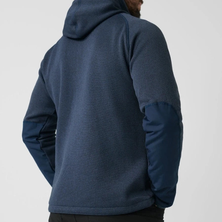 Polar męski Fjällräven Övik Fleece Hoodie M Navy (F82252-560)