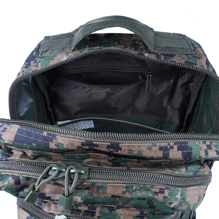 Mil-Tec - Plecak Large Assault Pack - Digital Woodland (14002271)