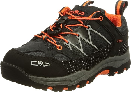 Wyprzedaż - Buty trekkingowe dziecięce CMP Kids Rigel Low Trekking Shoes WP zielona (3Q54554-47UG)