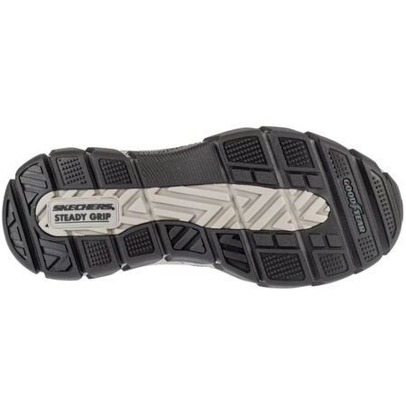 Skechers Slip-Ins Respected - Elgin 204810-CHAR Czarne 41 (204810-CHAR)