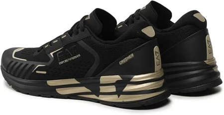 Sneakersy męskie EA7 Emporio Armani buty sportowe czarne (X8X094-XK239-M701)