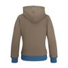 Bluza z kapturem dziecięca dla chłopca/dziewczynki Trollkids Kids Troll Sweater mocca brown/atlantic blue (138-822)