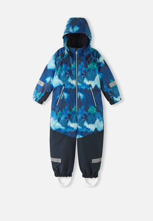 Kombinezon zimowy dziecięcy Reima Reimatec winter overall. Kurikka Cool blue  Age 2 Kids Unisex wodoodporny niebieski (5100131B-6391)