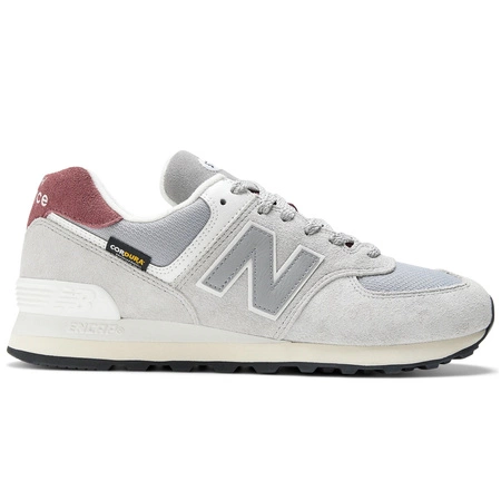 Wyprzedaż - Sneakersy damskie/męskie New Balance 574 buty sportowe całoroczne klasyczne szare (U574KBR)