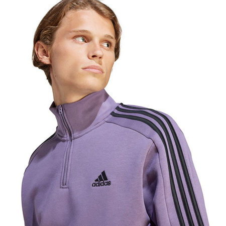 Bluza adidas Essentials Fleece 3-Stripes 1/4-Zip M (IJ8912)