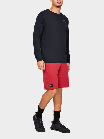 Wyprzedaż - Koszulka sportowa z długim rękawem męska Under Armour Sportstyle Left Chest longsleeve (1329585-001)