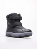 Buty zimowe dziecięce Lee Cooper black ocieplane śniegowce na rzepy czarne (LCJ-23-01-2057K)