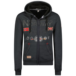 Bluza sportowa męska Geographical Norway Gafont Men 007 z kapturem granatowa (WW6208H/GN/Dark Grey)