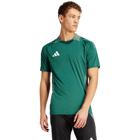 Wyprzedaż - Koszulka sportowa męska adidas Tiro 24 Competition Training M zielona (IS1655)