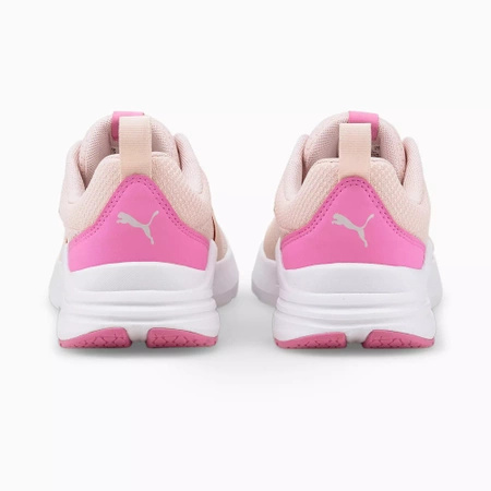 Wyprzedaż - Buty do biegania damskie różowe Puma Wired Run Jr (374214-18)