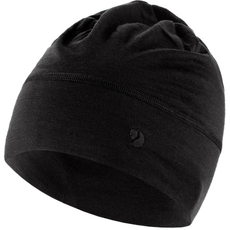 Czapka beanie Fjällräven Abisko Lite Wool Beanie Black (F87080-550)