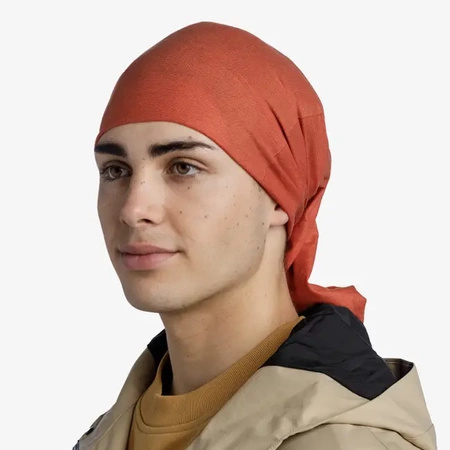 Wyprzedaż - Chusta wielofunkcyjna Buff Original EcoStretch SOLID CINNAMON bezszwowa i rozciągliwa (117818.330.10.00)