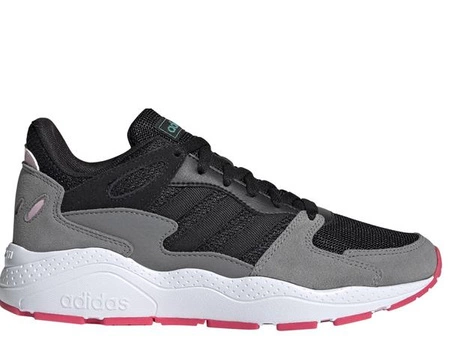 Wyprzedaż - Buty sportowe damskie/młodzieżowe Adidas Core Crazychaos sneakersy lifestylowe czarne/szare (EF1060)
