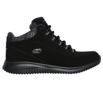 Wyprzedaż - Buty sportowe damskie Skechers Ultra Flex Just Chill czarne (12918-BBK)