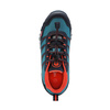 Wodoodporne buty turystyczne dziecięce dla chłopca/dziewczynki Trollkids Kids Trolltunga Hiker Low atlantic blue/dark navy/glow orange (155-197)