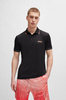 Koszulka Polo męska BOSS Paul Pro NERO slim fit czarna (50506203-002)