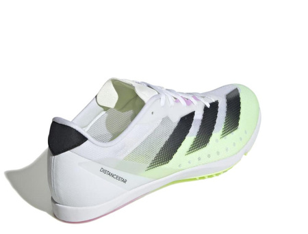 Buty adidas Distancestar M Biało-Limonkowe