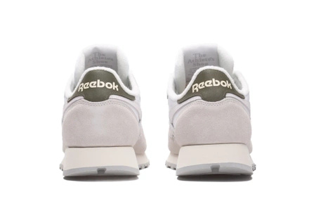 Buty sportowe męskie Reebok Classic Leather Cloud White Steely Fog lifestylowe na co dzień białe (100033433)