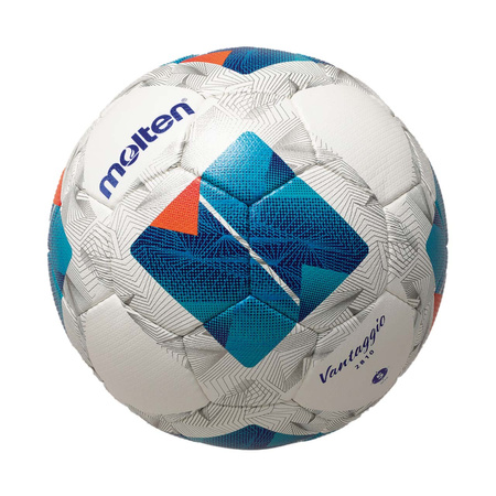 Piłka nożna Molten Vantaggio biało-niebieska (F4N2810)