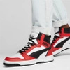 Sneakersy męskie Puma Rebound v6 SoftFoam+ buty sportowe biało-czarno-czerwone (392326-04)