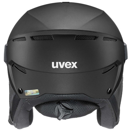 Kask narciarski damski/męski Uvex Instinct Visor snowboardowy sportowy czarny (56/6/260/20)