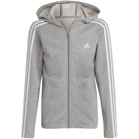 Bluza adidas Essentials 3-Stripes Full-Zip Hoodie Jr  (IC3635)