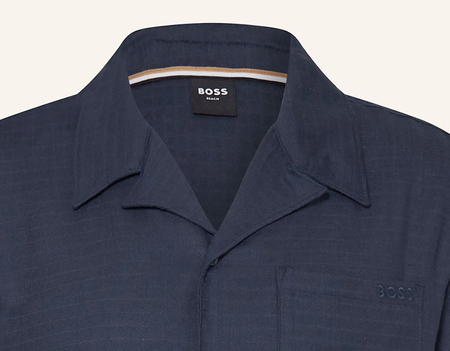 Koszula plażowa BOSS Vida_Shirt BLU (50540154-413)