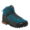 CMP MOON MID TREKKING SHOES WP DEEP LAKE-ANTRACITE Dark Turquoise (31Q4797-44ML)