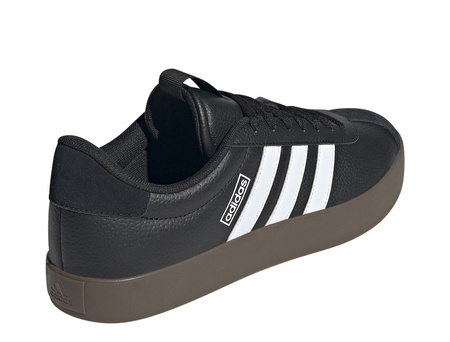 Sneakersy męskie adidas VL COURT 3.0 sportowe skórzane czarne (ID6286)