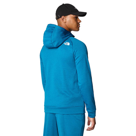 Bluza rozpinana męska The North Face M REAXION FLEECE FZ HD niebieska (NF0A7Z9OZO5)