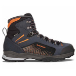 Buty trekkingowe męskie wysokie Lowa VIGO GTX navy/orange wodoodporne (210708 6910)