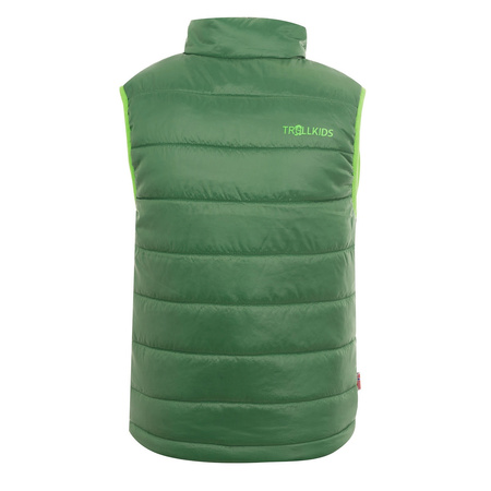 Kamizelka ultralekka dziecięca dla chłopca/dziewczynki Trollkids Kids Trondheim Vest dark green (511-308)