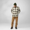 Koszula z długim rękawem męska Fjällräven Singi Flannel Overshirt M Chalk White-Dark Navy (F12600226-113-555)