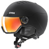 Kask narciarski unisex Uvex Wanted visor z aktywnym systemem wentylacji czarny (56/6/262/10)