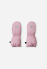 Wyprzedaż - Rękawiczki zimowe dziecięce Reima Mittens (woven). Tassu Grey Pink  Age 1 Toddler Unisex wodoodporne różowe (5300115A-4500)