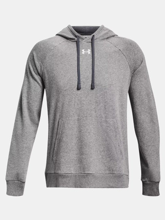 Bluza z kapturem męska UNDER ARMOUR Rival sportowa szara (1379757-025)