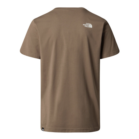 Koszulka The North Face M SS SIMPLE DOME TEE Brązowy (NF0A87NGBOW)