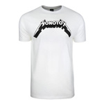 T-shirt męski Monotox METAL WHITE Biały (MX21008)