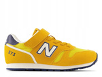 Buty sportowe dla chłopca/dziewczynki New Balance NB 373 zamszowe elementy żółte (YV373XW2)