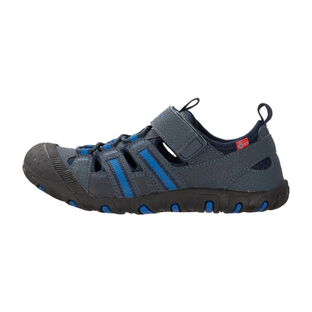 Sandały sportowe dziecięce dla chłopca/dziewczynki Trollkids Kids Sandefjord Sandal XT navy/medium blue (668-117)