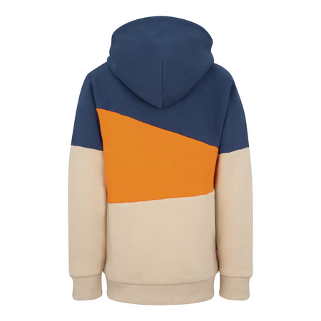 Kurtka dresowa z kapturem dziecięca dla chłopca/dziewczynki Trollkids Kids Alesund Sweater desert/bright orange (449-816)