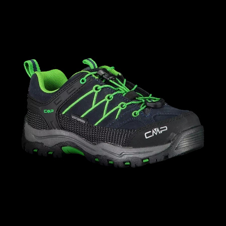 Wyprzedaż - Buty trekkingowe dziecięce CMP Kids Rigel Low Trekking Shoes WP granatowe (3Q13244-51AK)