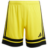 Spodenki dla dzieci adidas Squadra 25 żółte (JJ2421)