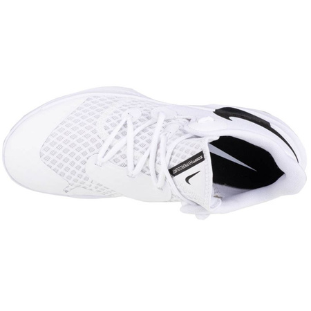 Wyprzedaż - Buty sportowe do siatkówki męskie Nike Zoom Hyperspeed Court białe (CI2964-100)