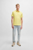 Koszulka Polo męska BOSS Passertip Bright Yellow slim fit żółta (50507699-737)