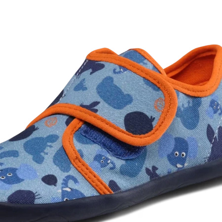 Buty Affenzahn barefoot Slipper Cotton Movy słoń (01398-30231)