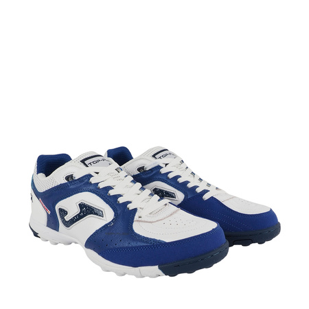 Buty piłkarskie Joma Top Flex 2534 Turf biało-niebieskie (TOPW2534TF)