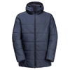 Wyprzedaż - Kurtka przejściowa męska Jack Wolfskin Deutzer Long JKT wodoodporna granatowa (1207451_1010)
