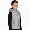 Bezrękawnik Geographical Norway VATIKA HOOD EO GIRL 233 jasnoszary dla dziweczynki (WW2008E/GNO-Light Grey)